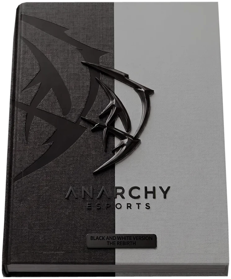 The Anarchy Esports book, black and white version: the rebirth.